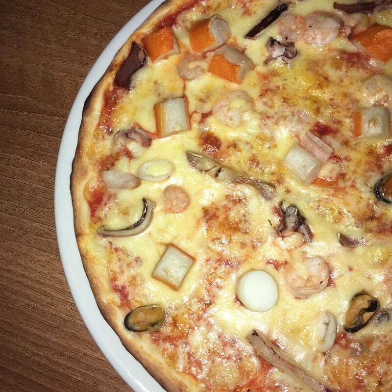 Fisch-Pizzen